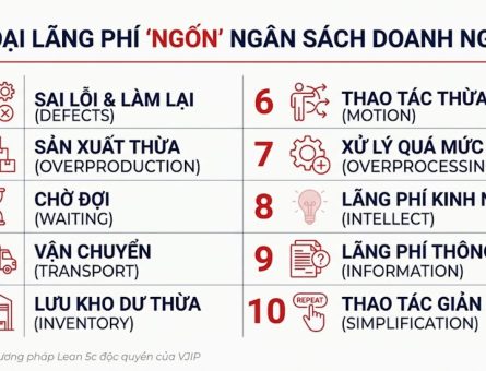 10 loại lãng phí ngốn ngân sách doanh nghiệp
