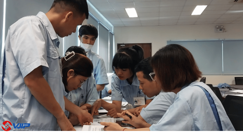 <img src="VJIP-Taishodo-TWI .jpg" alt="Đào tạo TWI tại Taishodo">
