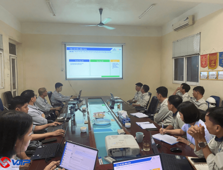 Chuyên gia VJIP làm việc cùng Thép Hòa Phát Hải Dương