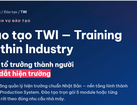 Khóa học Đào tạo TWI từ VJIP